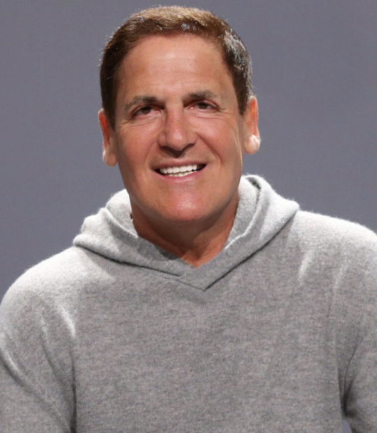 Mark Cuban smiling